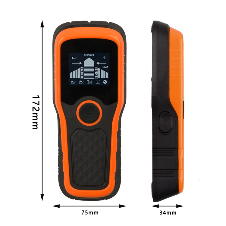 Multifunctional wall detector five-in-one wall detector metal wood beam column wire detection instrument search