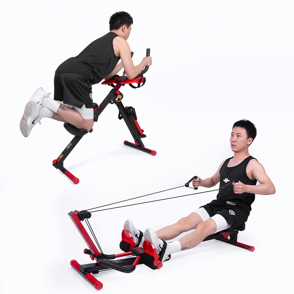 Household Multifunctional Three-In-One Rowing Machine, Abdominal Fitness Device, Water Sports Fat-Burning Fitness Equipment, Customizable Rowing Machine