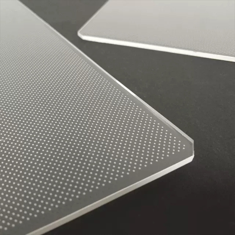 Source manufacturers acrylic light guide plate laser dot LED light guide plate luminous uniform acrylic light guide plate