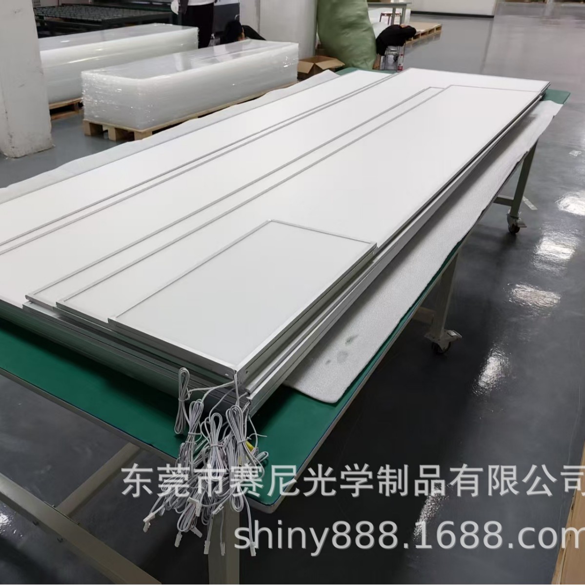 Custom Cabinet Wine Cabinet Marble Luxury Stone Borderless Light Panel Large Size Light Guide Plate Dongguan Source Factory