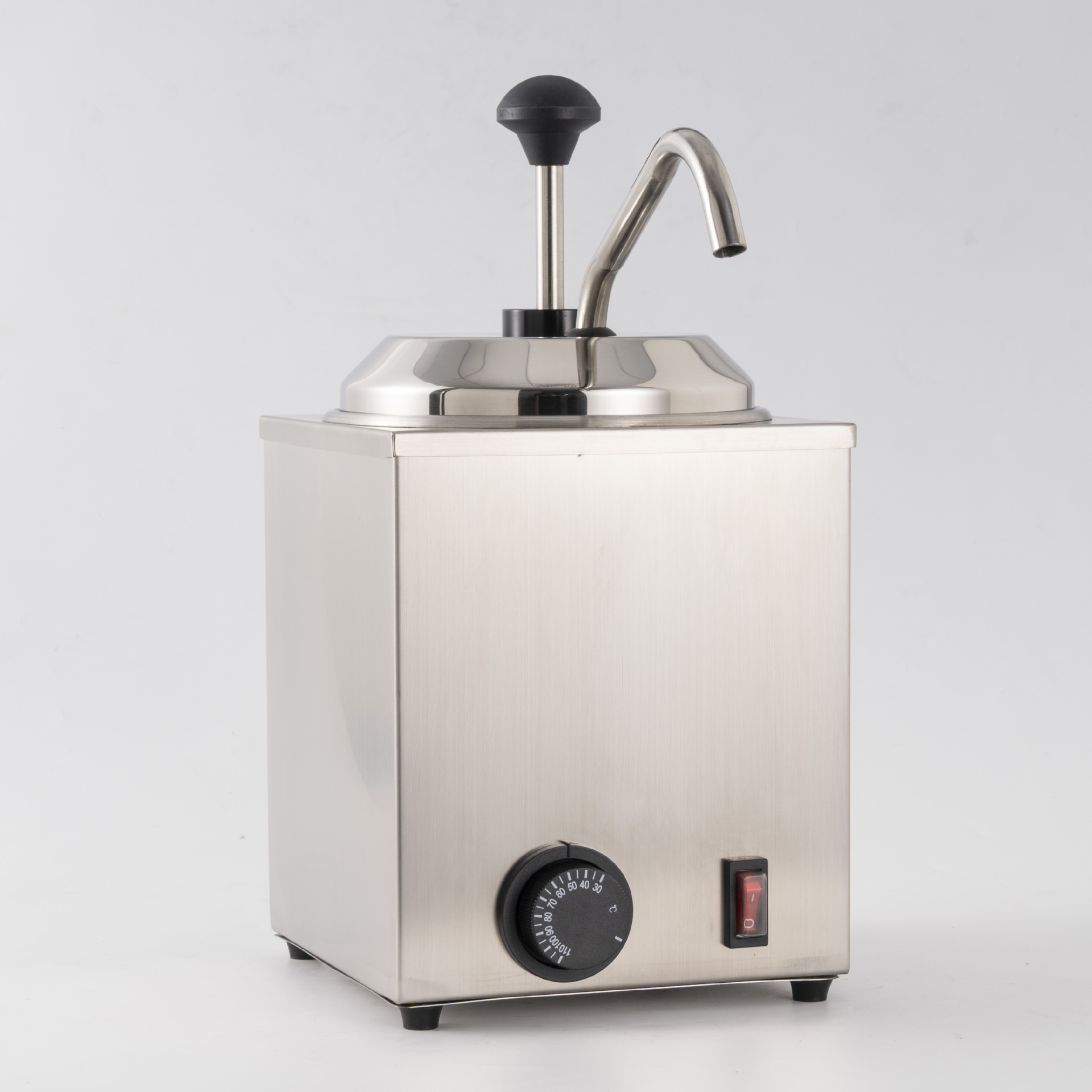 Новый электрический диспенсер для сыра и масла из нержавеющей стали с насосом для шоколадного соуса