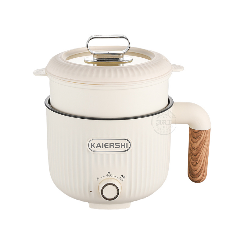 304 Stainless Steel One-Person Dormitory Small Electric Pot for Home Student Mini 1 to 2 People Multi-Functional All-In-One Electric Cooking Pot