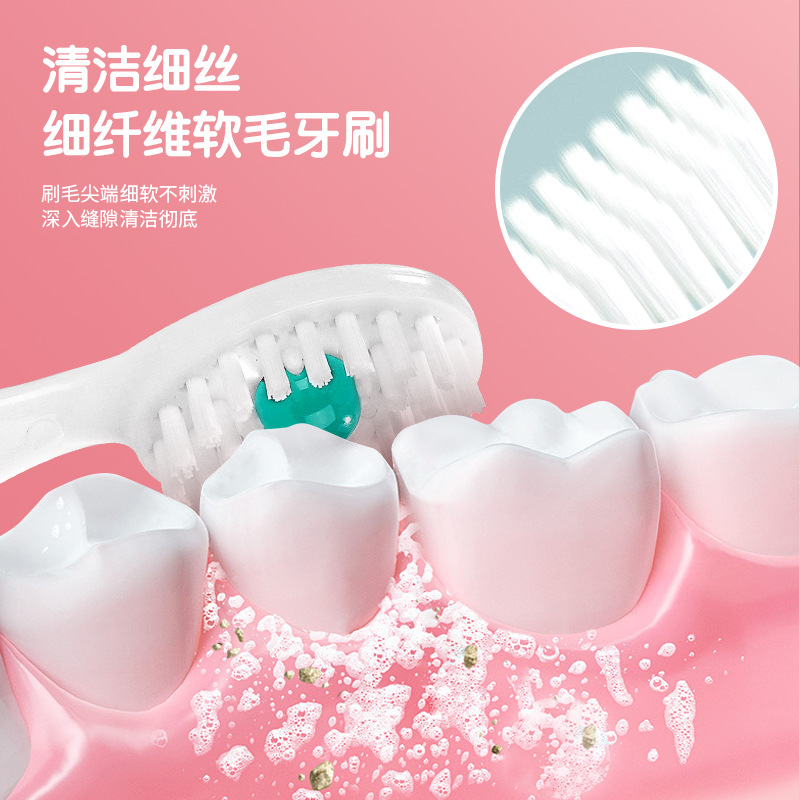 New Pop-Up Toothbrush 20 Boxes Portable Disposable Toothpicks Cleaning Travel Size Mini Toothbrush Wholesale Cross-Border