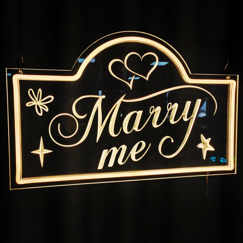 Embossed neon light electric competition room layout birthday party bar decoration atmosphere light