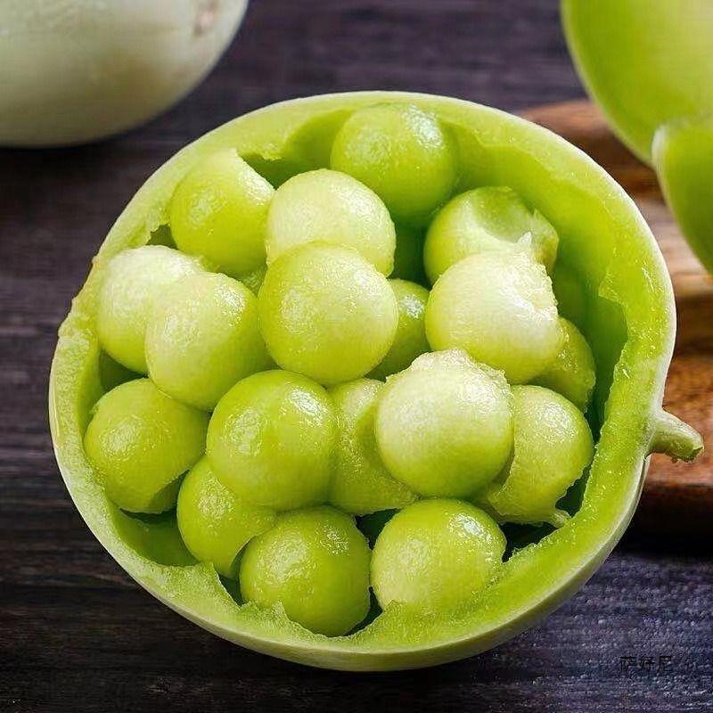 Ice Cream Jade Mushroom Melon 2.5kg Fresh Shandong Fruit Seasonal Whole Box Free Shipping Small Fragrant Melon Crispy Honey Melon