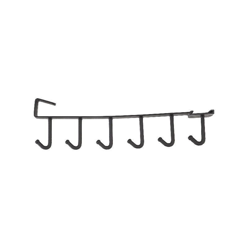 Kitchen Plastic Hook Punch-free Cabinet Hanging Cabinet Partition Storage Hook Bedroom Clothes Finishing Storage Hook