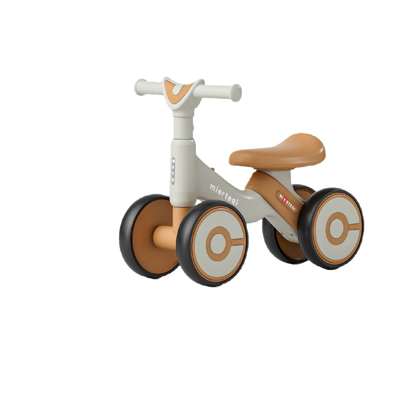 Children's balance car without pedals 1-3 years old baby scooter children scooter baby toddler scooter four-wheel scooter