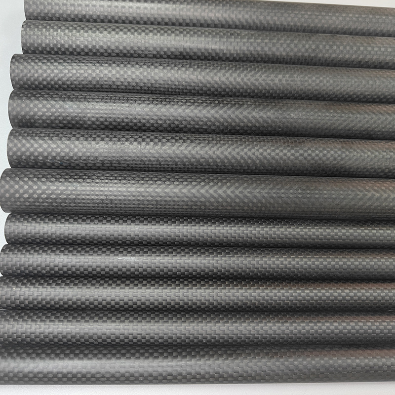 Matte Plain Carbon Fiber Tube 3K Lightweight High-Strength Drone/Bicycle Frame Corrosion-Resistant New Material