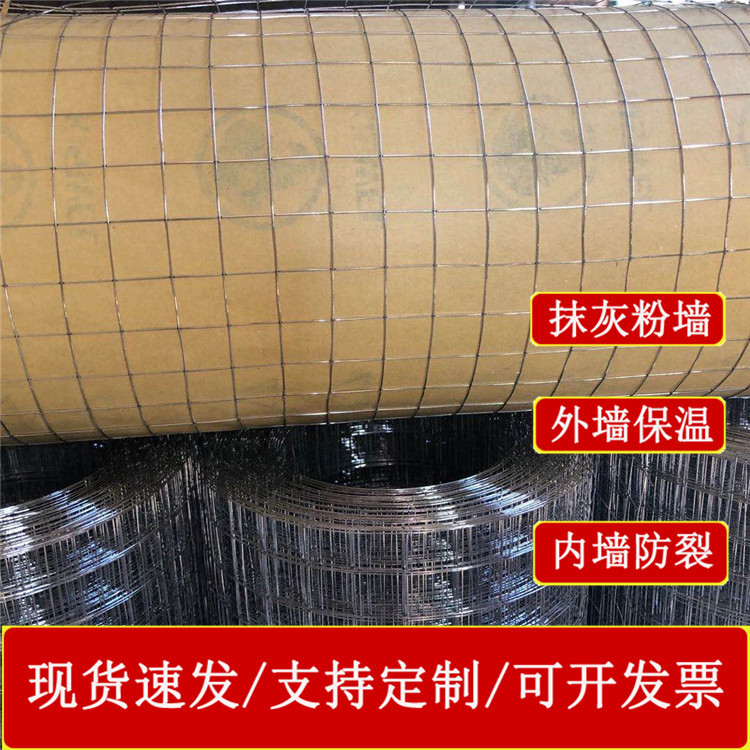 Wall Galvanized Steel Wire Mesh Plastering Exterior Wall Insulation Welding Mesh Batch Wall Wire Mesh Anti-Crack Wall Mesh Batch Hanging Mesh