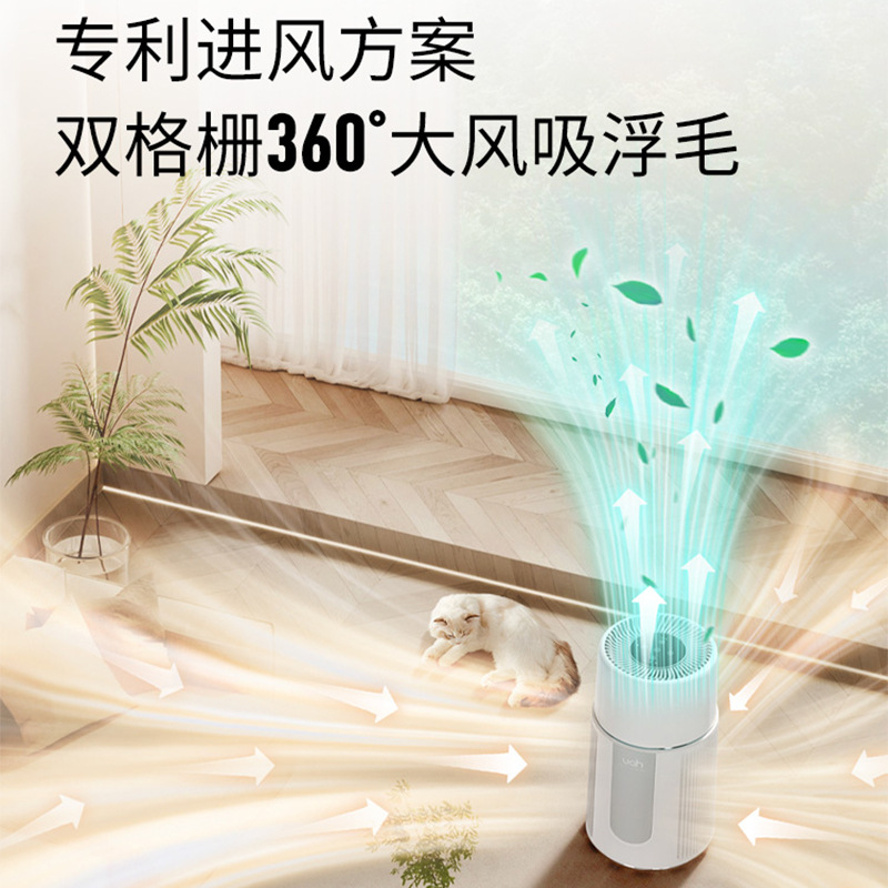 Uah has air purifier for pets. Intelligent automatic sterilization and deodorization household purifier