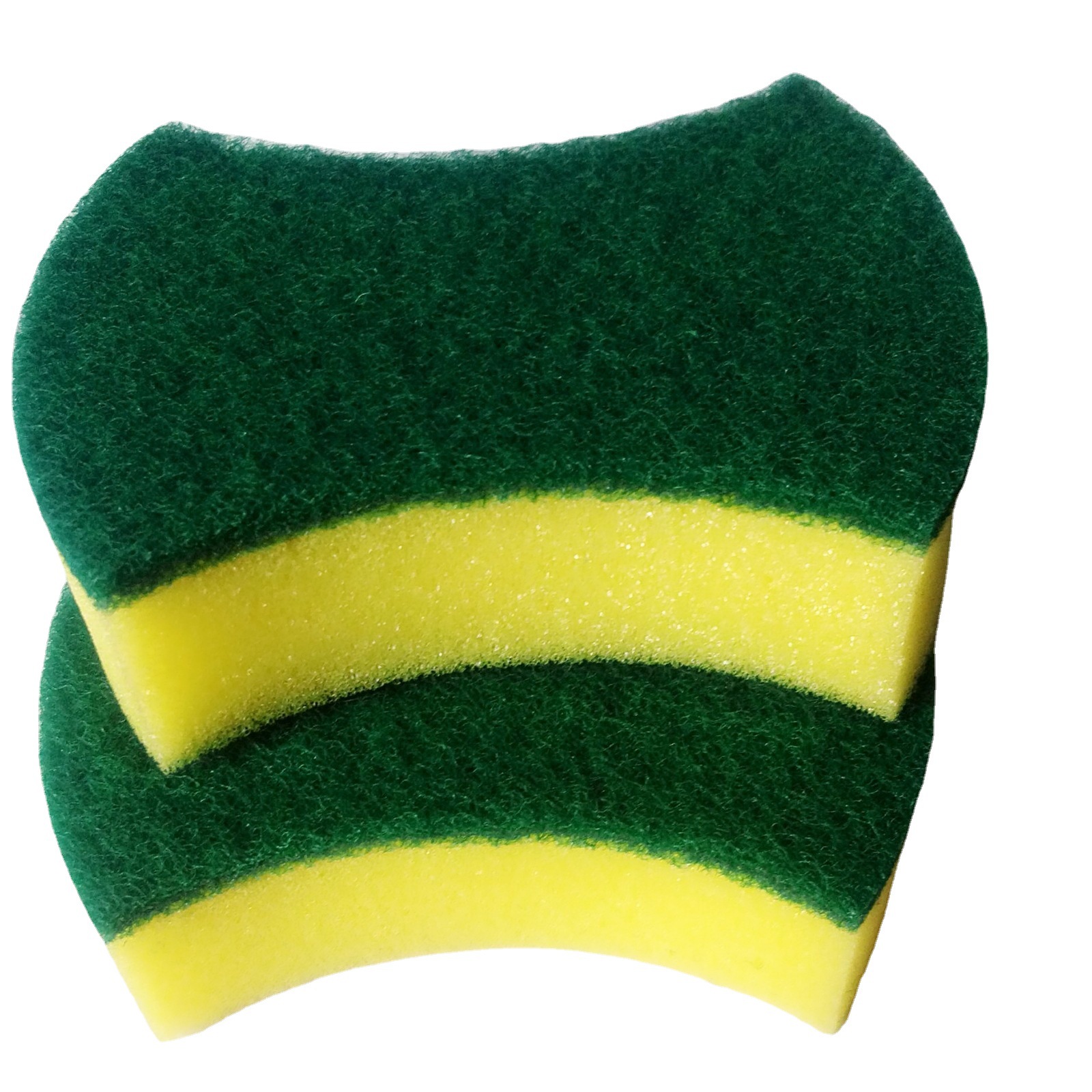 Can be processed to develop Daily Necessities Factory sponge waist 10.5*8*3 scouring pad sponge cloth dish towel