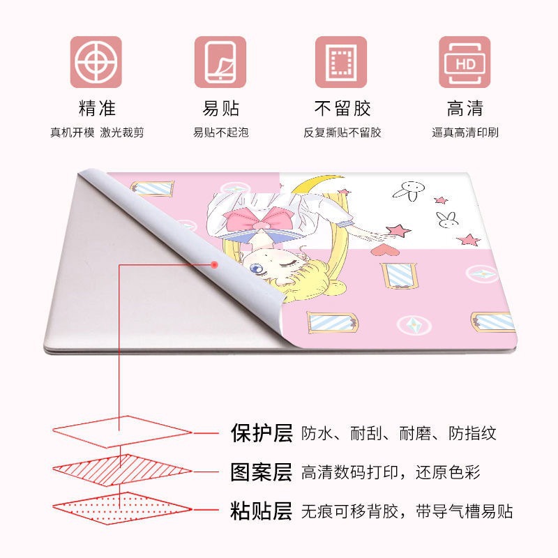 Cut-Free Computer Protective Film Shell Suitable for Lenovo 14inch 15.6inch Laptop Sticker Keyboard Film