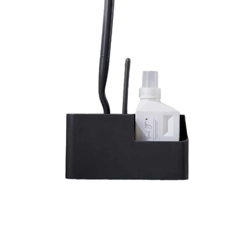 Long-Handled Toilet Brush Wall-Mounted Set Dormitory Toilet Brush Artifact Household Bathroom Brush Gap Brush Combination