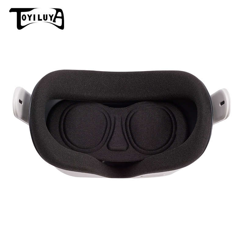 Meta Quest 3S Vr Glasses Silicone Protective Cover Quest 2 Helmet Dustproof Protective Lens Cover