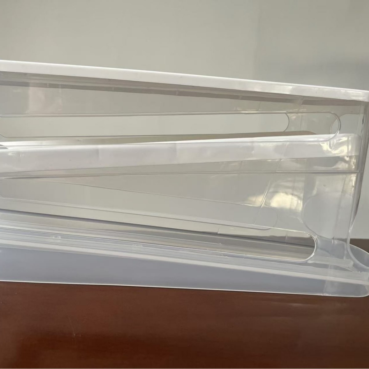 Легкая роскошная коробка для яиц с слайдером, специальный артефакт для холодильника, двойной уровень, противоударная