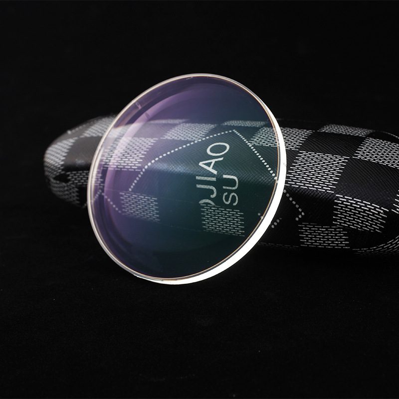 1.56 aspheric resin lens plus hard film Green film myopia lens wholesale