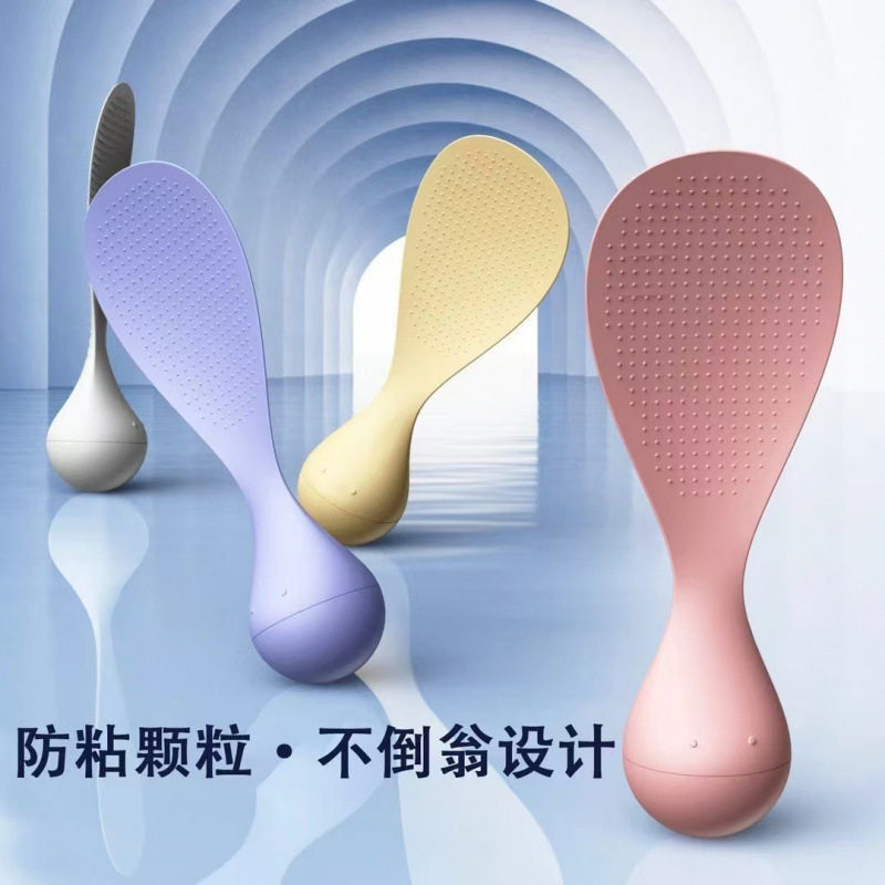 Tumbler rice spoon non-stick rice household new easy to clean high temperature thick kitchen can be vertical spoon wholesale