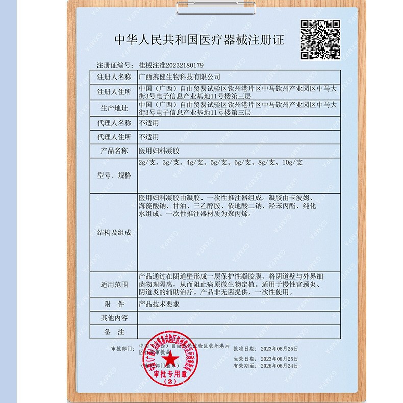 Source Factory Medical Gynecological Gel Vaginitis Cervicitis Gynecological Inflammation Antibacterial Private Parts Maintenance Gel