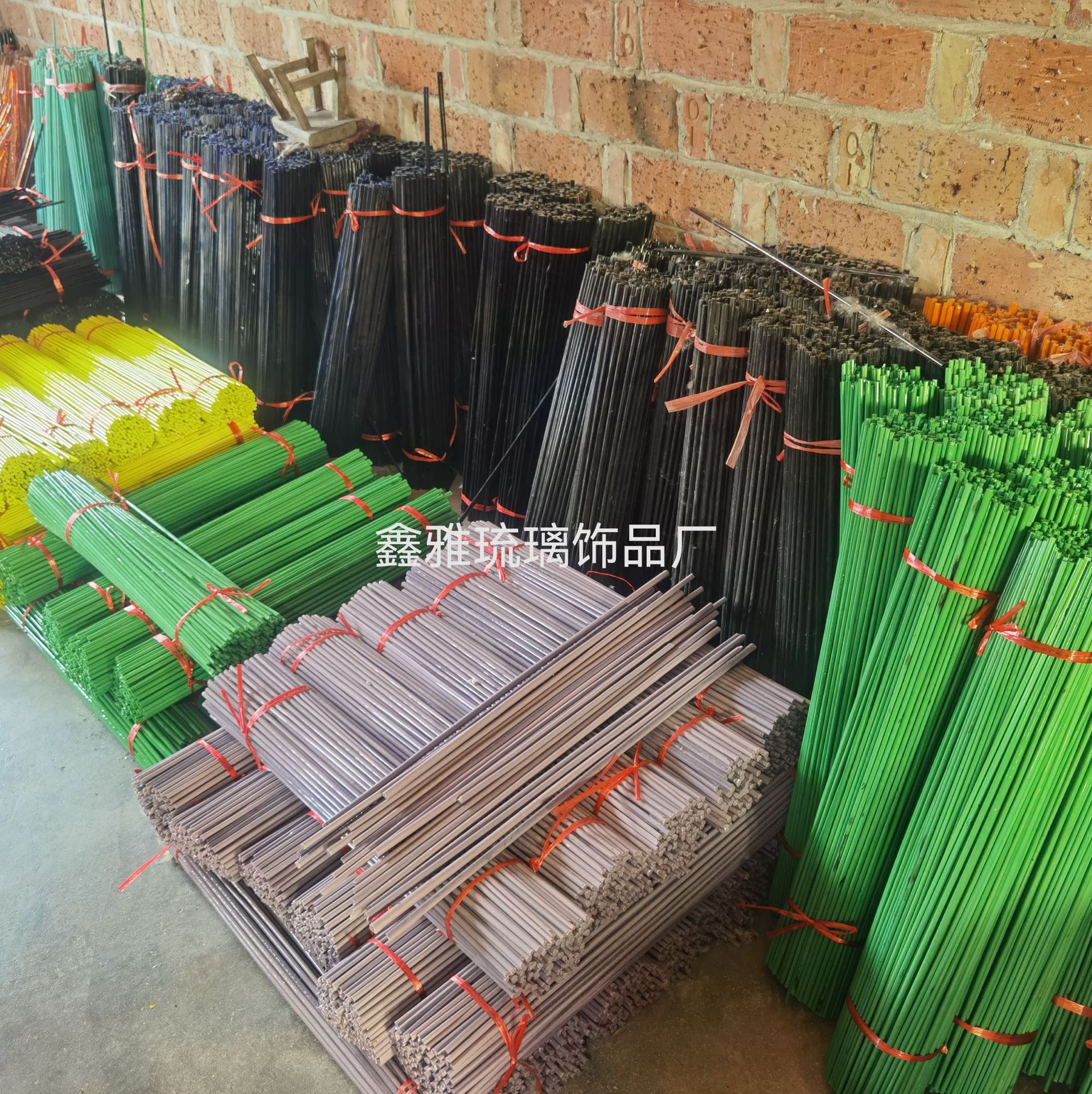 Stained glass rod glass lamp craft glass lamp glass blown glass soda lime