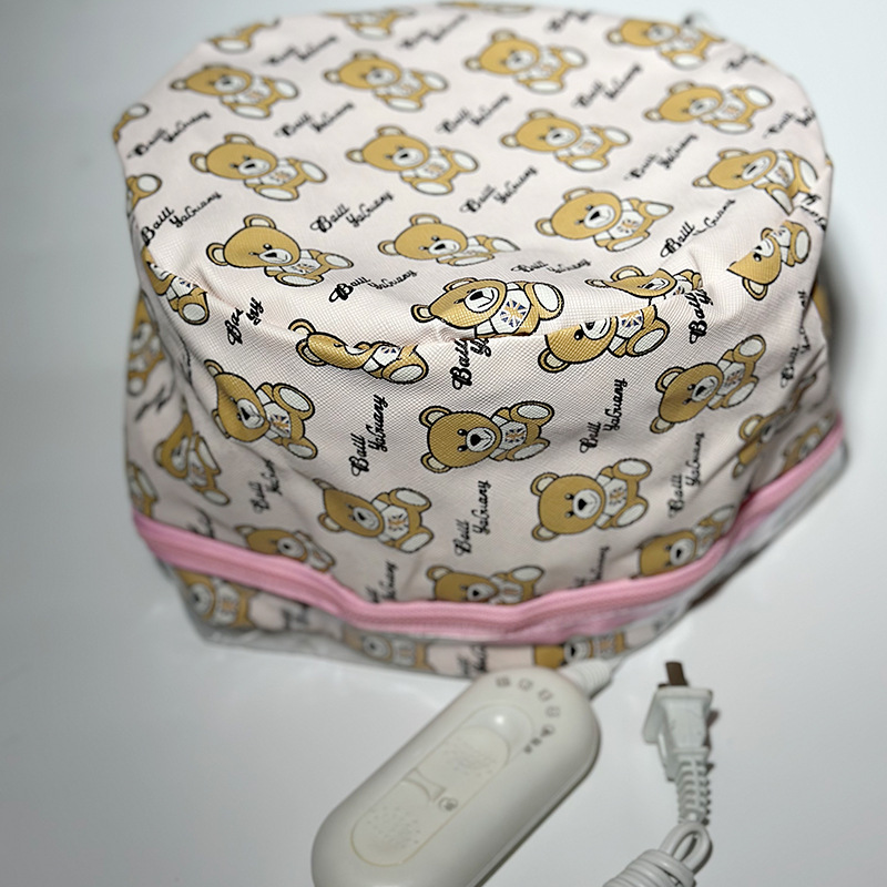Manufacturer Household Heating Cap Hair Mask Evaporation Cap Hair Care Oil Cap Hair Care Electric Heating Cap Steam Hair Care Cap