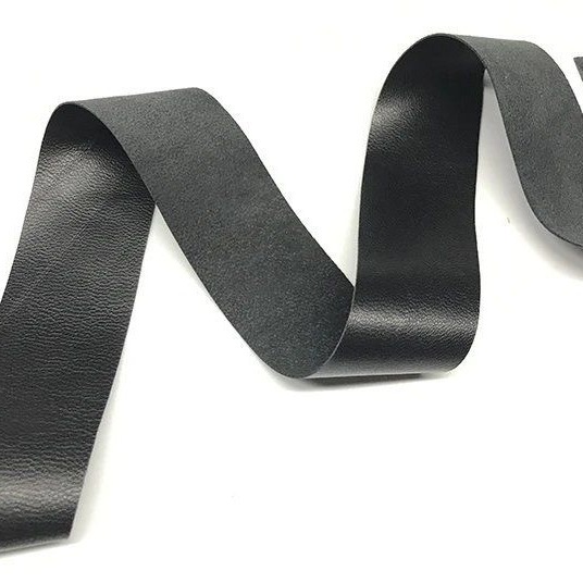 Sheepskin strip black leather edging strip garment placket edging winding handle knife handle accessories manual repair leather strip