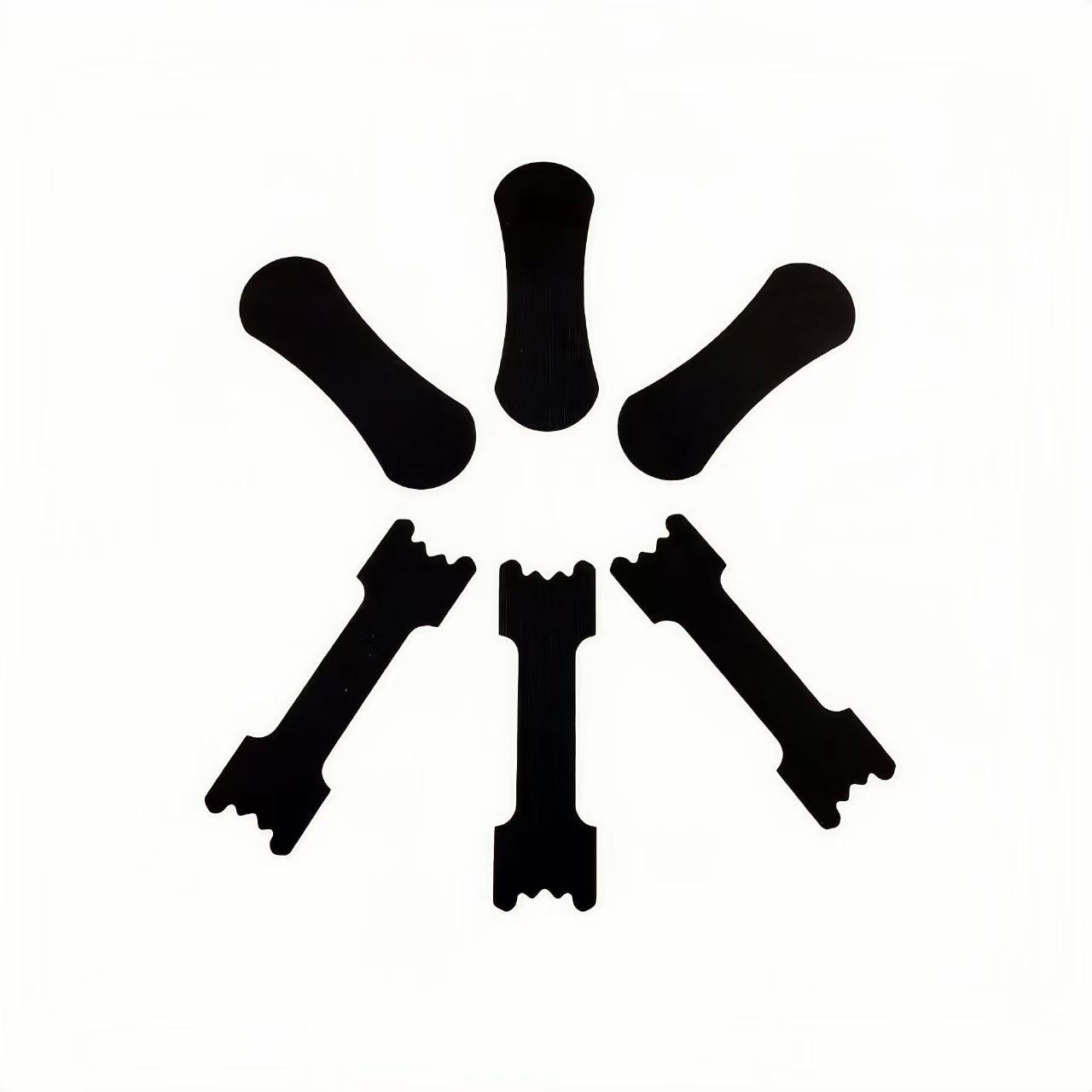 Manufacturer Supplies Ventilated Black Nasal Patch, Elastic Physical Expansion Anti-Nasal Congestion Ventilation Nasal Patch Wholesale