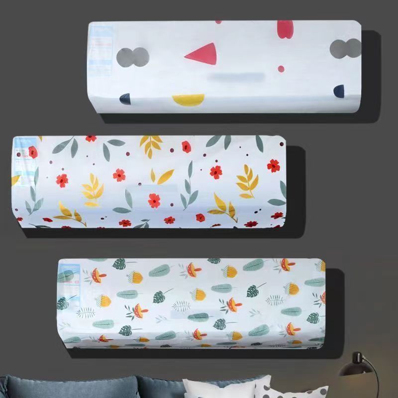 Air conditioner cover dust-proof gray cover bedroom room hanging machine all-inclusive cover cloth wall-mounted indoor household protective cover wholesale