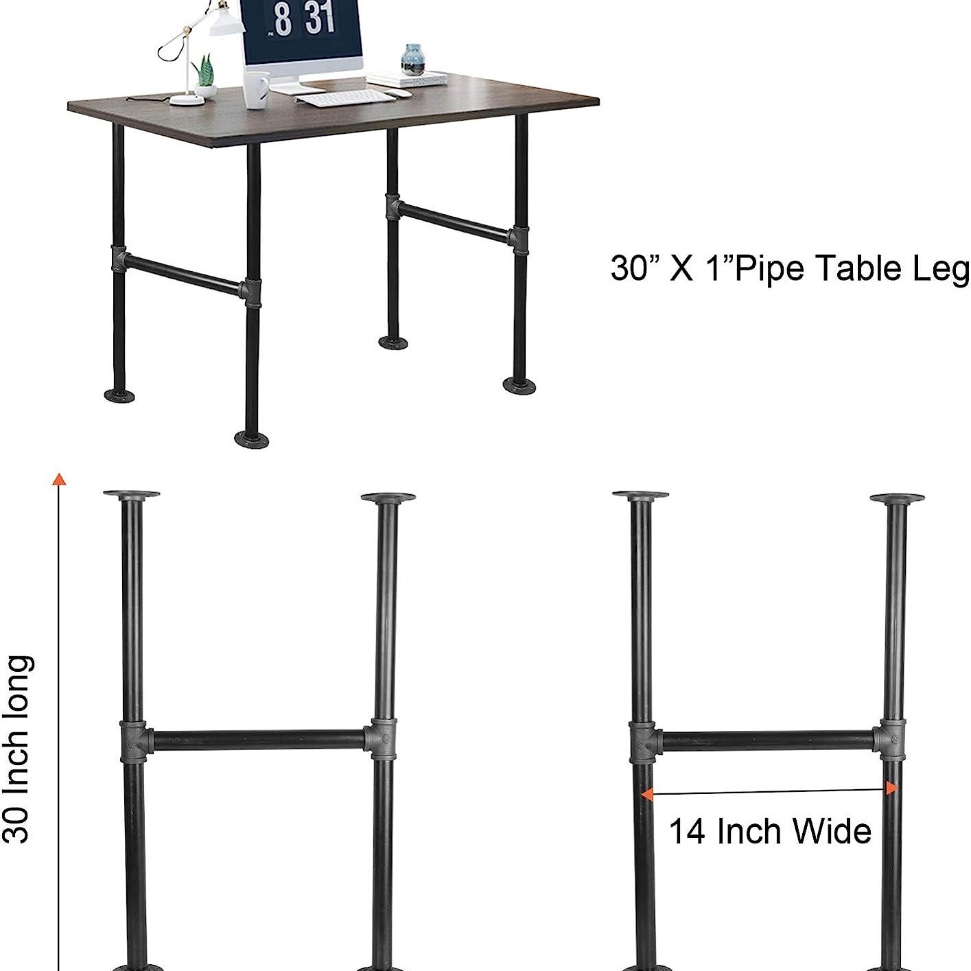 Металлический кронштейн для стола, винтажные ножки для мебели, офисный стол