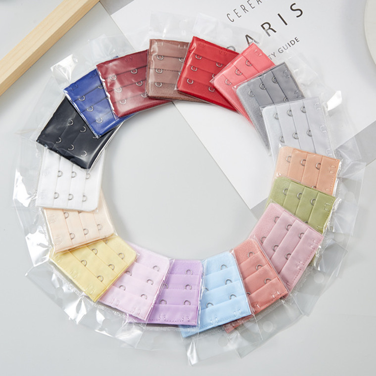 (Independent packaging) three rows of three buckles/Bra extension buckle/BRA buckle/underwear extension buckle/adjustment buckle