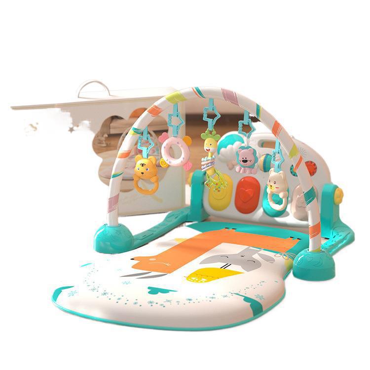 Lying down to Play 2 Stepping on 3 to 6 Months 0-1 Years Old Toy Pedal Piano Baby Fitness Stand Newborn Toddler 4 Female Baby 5
