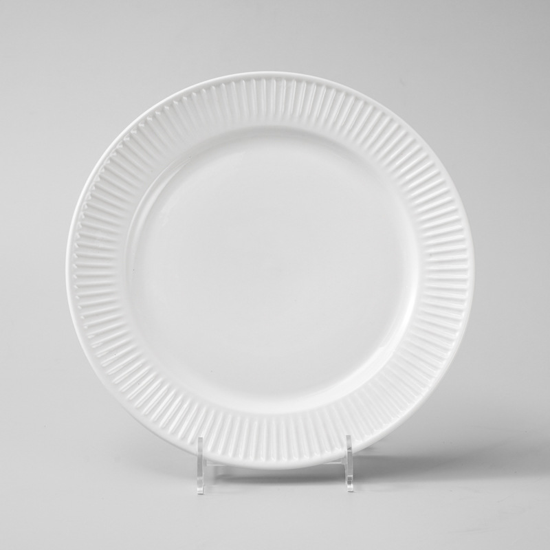 Ceramic Embossed Bowls, Plates, Tableware Sets, Flat Plates, Rice Bowls, Mugs, Support Customized Logo and Picture Combination Packages