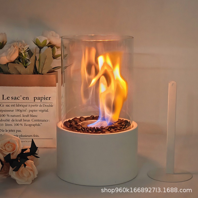 Desktop alcohol fireplace mini fireplace indoor metal stove portable real fire fireplace outdoor stove cross-border wholesale