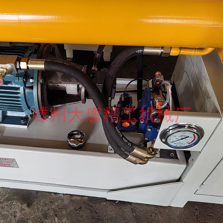 Supply Datang horizontal hydraulic Broaching machine gear spline flat key one-time forming Broaching machine 30 tons two-speed hydraulic press