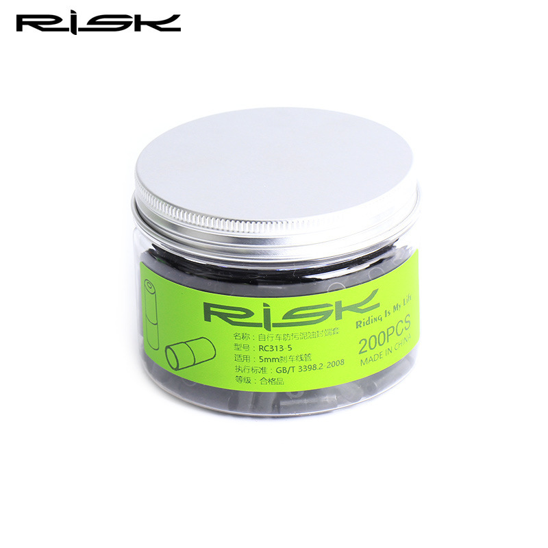 RISK mountain road bike plastic wire pipe cap variable speed brake sleeve cap 4/5mm wire take outer tube dust cap