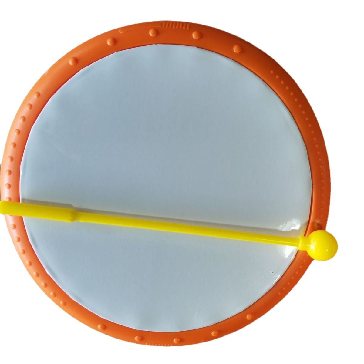20CM Plastic Tambourine Kindergarten Children's Percussion with Mallet Tambourine Dance Teaching Aware Orff Early Education Musical Instruments