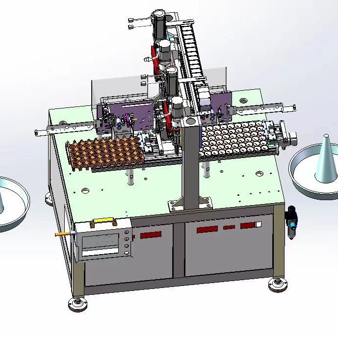 DOB board automatic double wiring machine, PCB board terminal automatic wiring machine LED bulb assembly equipment