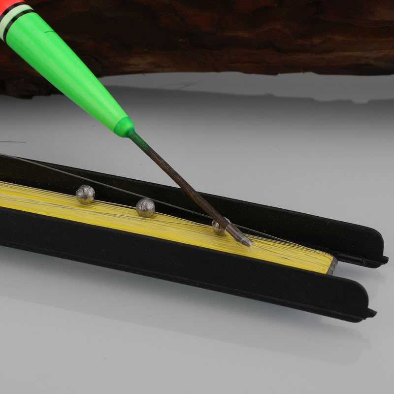 Wooden float set barbed single hook 5#7#9 #3 combination fish float set fishing gear fishing supplies