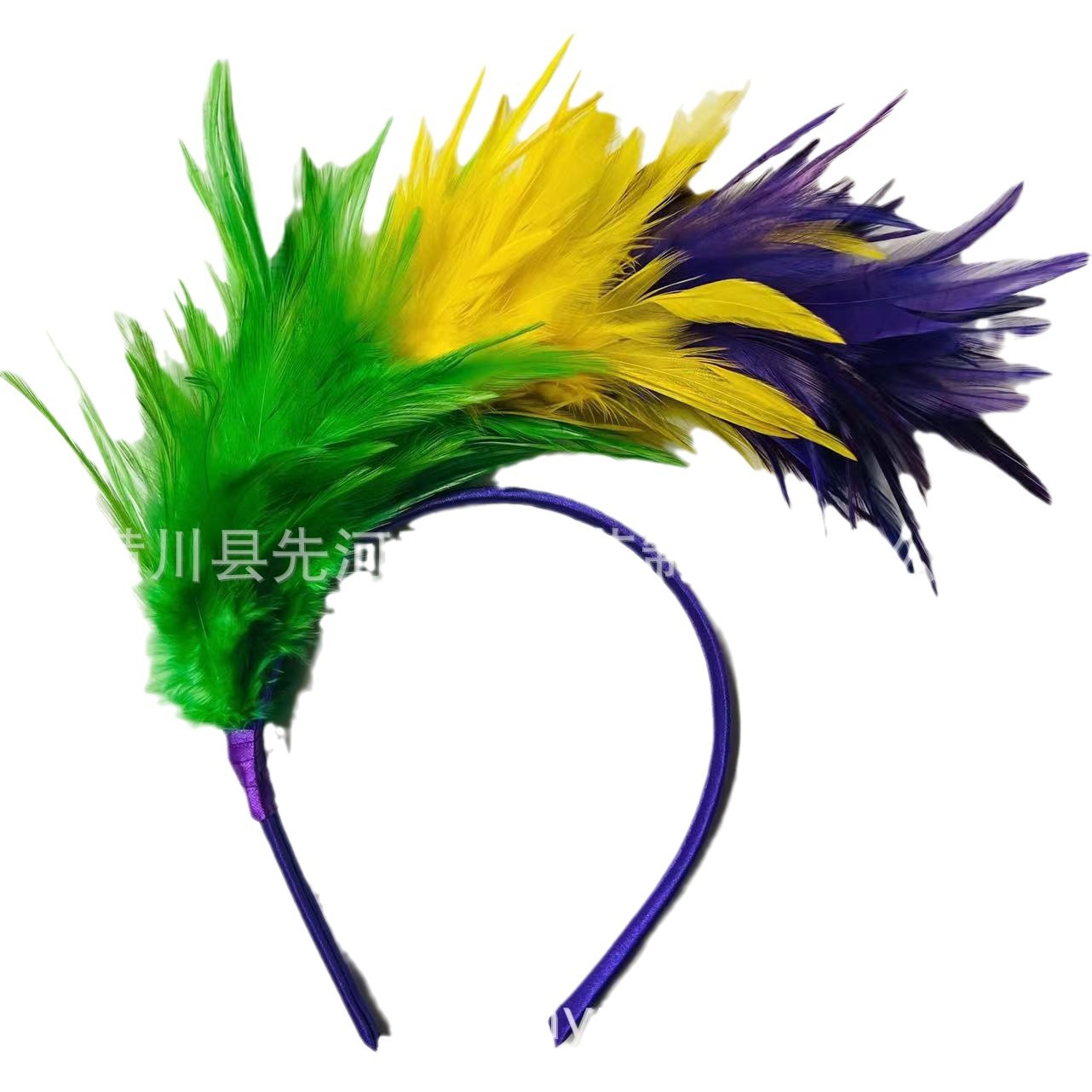 Amazon Explosions Feather Headband Party Party Festival Stage Performance Festival Carnival Jewelry