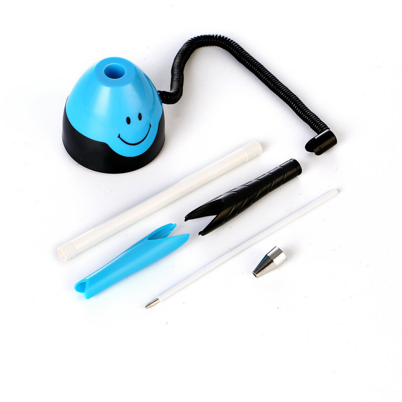 Factory Direct Sales 0.7mm 0.5Mmabs Shell Smiley Pen Advertising Pen Gift Pen Desktop Office # 6477