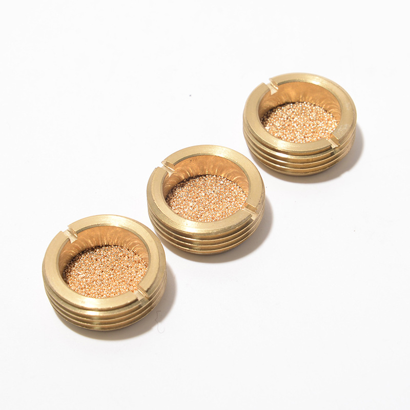 Pneumatic Inner Muffler, Slotted Threaded Silencer, Pneumatic Solenoid Valve, Dust-Proof and Noise-Reducing Filter, Pneumatic Components