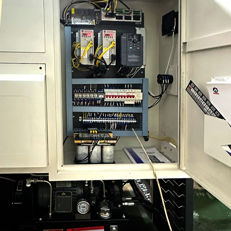 Ningbo Jingyu Cnc Lathe Manufacturer Wholesale Integrated Linear Guide Rail Hydraulic Chuck Automatic Feeding Closed-Loop Control System