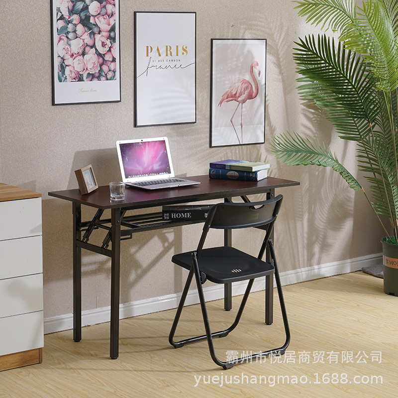 Simple Folding Table Spot Wholesale Training Long Table Office Meeting Learning Table Outdoor Rectangular Computer Table