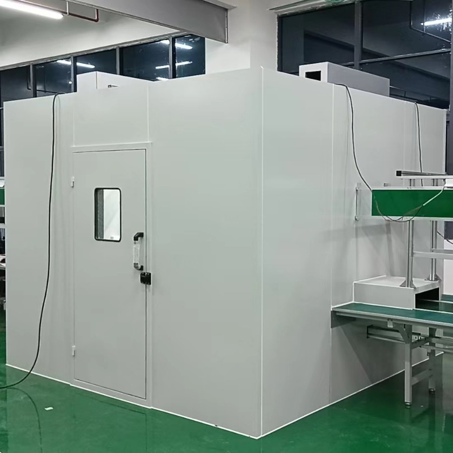 Industrial Soundproof Room, Silent Chamber, Punch Press Equipment, Soundproofing Room, Noise Reduction, Assembly Line Workshop, Silent Room, Soundproof Box Customization