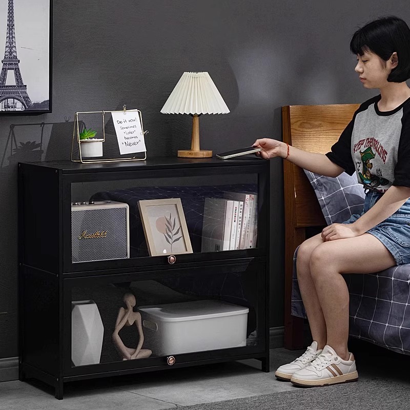 Simple Bedside Table Small Household Ultra-Narrow Bedside Cabinet Storage Cabinet Bedroom Household Bedside Table Bedside Cabinet