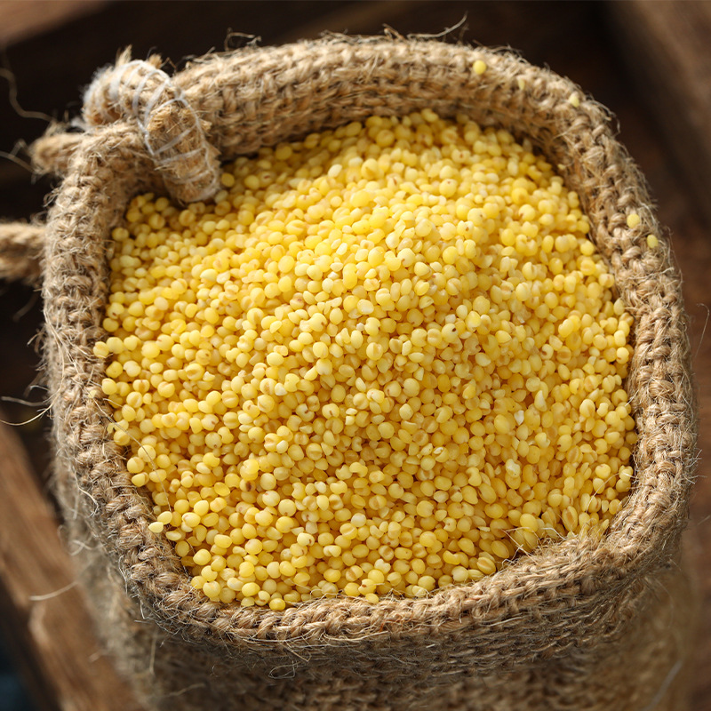 Yanzhifang Chifeng Yellow Xiaomi Gift Box Whole Grain Porridge Ingredients Family Nutritional Porridge Yellow Rice Mid-Autumn Festival Souvenir