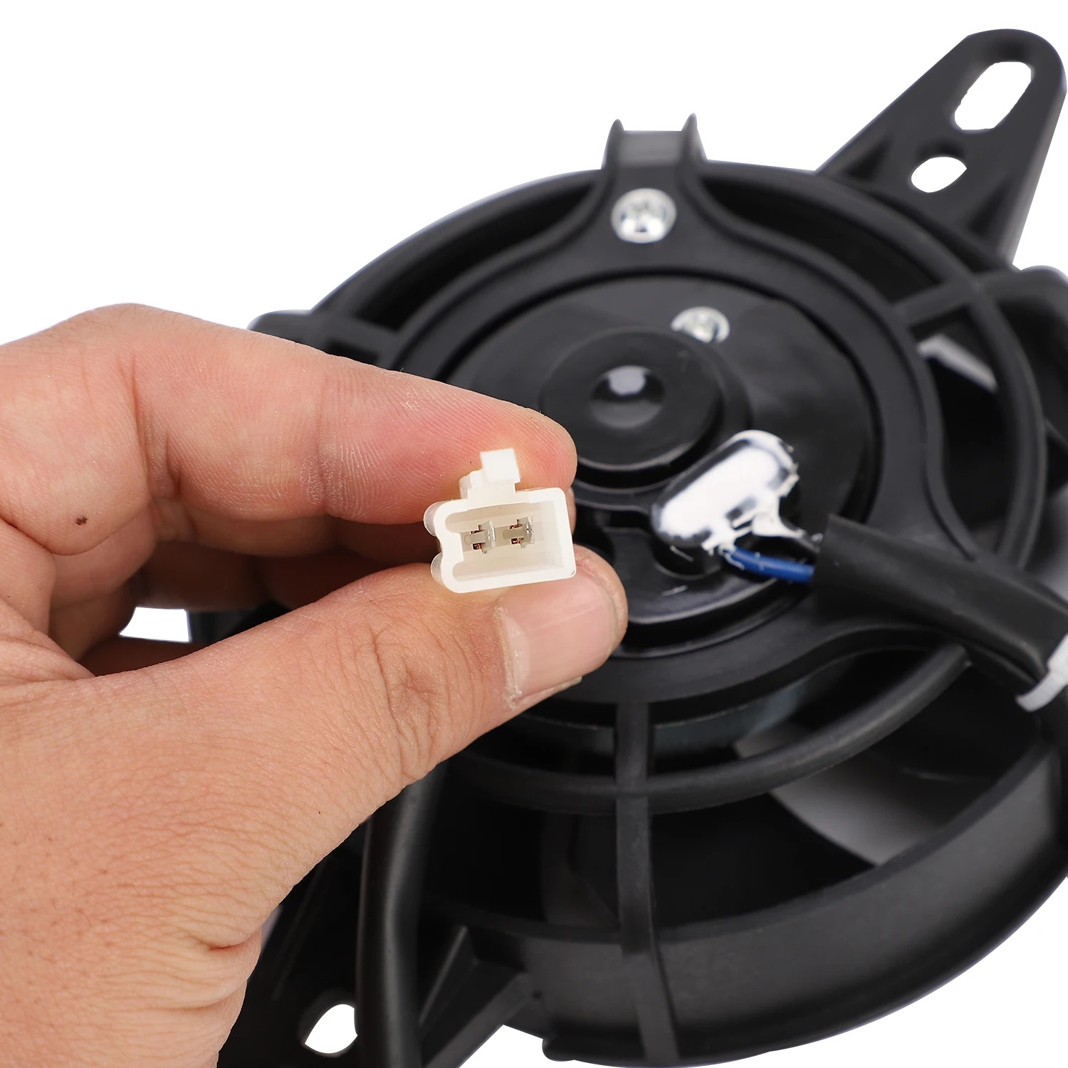 Motorcycle Modified Oil Cooling Radiator Atv Atv 150-250Cc Water Cooling Tank Special Fan Cooling Dissipation