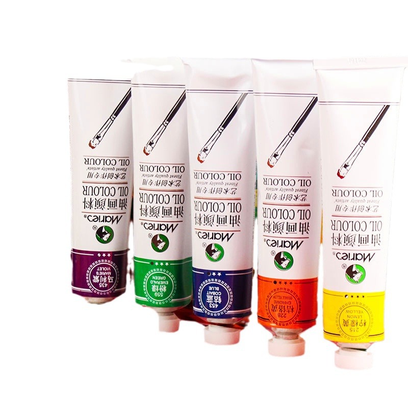 Marley Oil Paint Set 50ml Single 170ml Large Aluminum Tube Beginner Painting Art Pigment O1050