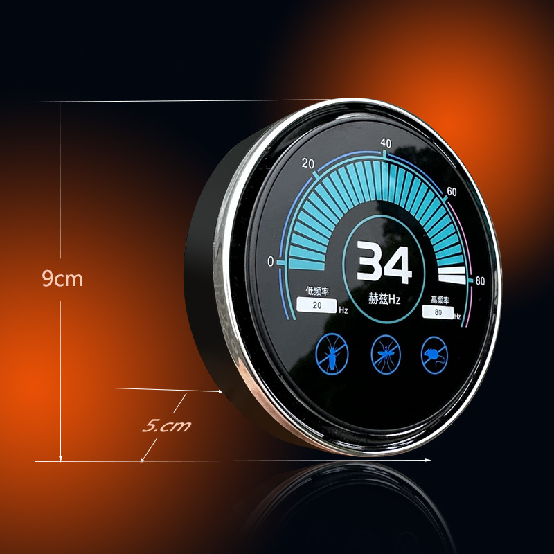 Factory Private Model 2025 Ultrasonic Mouse Repellent High Power Mosquito Repellent Intelligent Cockroach Repellent Home Mouse Catch Artifact Explosion