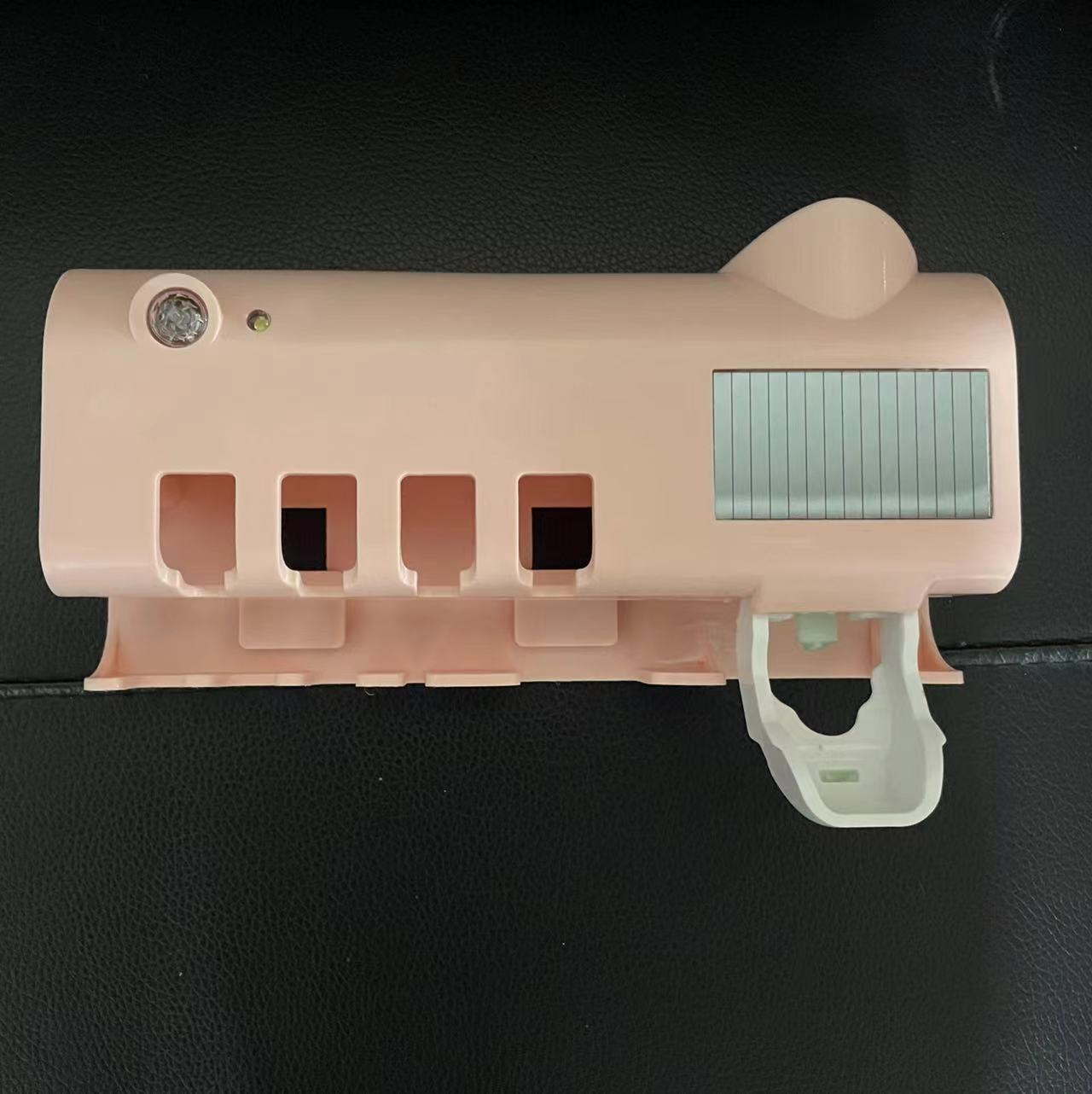 Disinfection toothbrush holder UV tooth sterilizer multifunctional toothbrush box toothpaste squeezer toothbrush stocker manufacturers