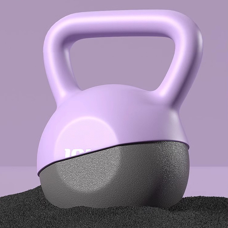 Cross-Border Men's and Women's Fitness Equipment Arm Kettlebell Dumbbell Home Training Buttocks Slimming Squat Colorful Kettlebell Home Fitness